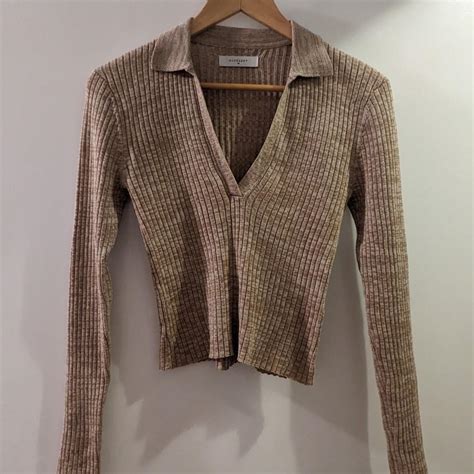 Nude Lucy Knit Top Matching Set With Skirt Listed Depop