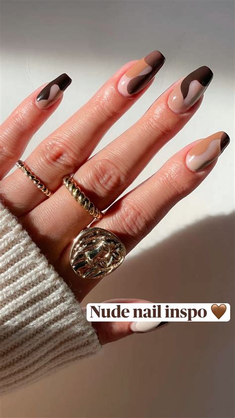 Nude Nail Inspo Manicura De U As Manicura U As Elegantes Y Sencillas