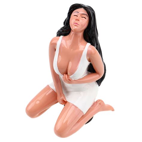 Universal Sexy Lady Girl White Dress Manual Mt Shift Knob Shifter Car Truck Gear Ebay