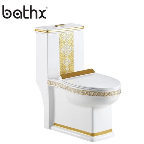 Modern Style Sanitary Ware Ceramic One Piece Siphon Flushing S Trap