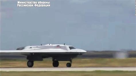 Russia Has Released Footage Of Its New Hunter Stealth Attack Drone Cnn