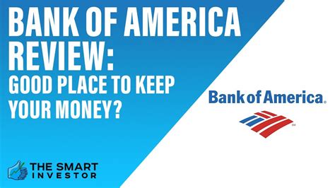 Bank Of America Review Good Place To Keep Your Money Youtube