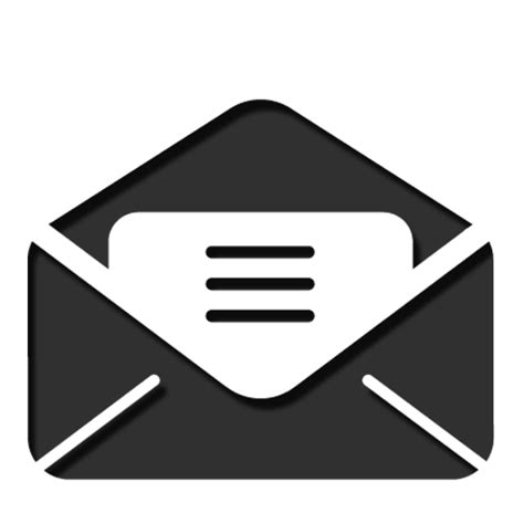 Black Email Icon Png 172969 Free Icons Library