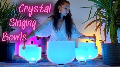 Soothing Sound Sound Bath With Crystal Singing Bowls Removing