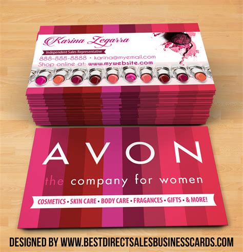 Avon Business Cards style 1 · KZ Creative Services · Online Store ...