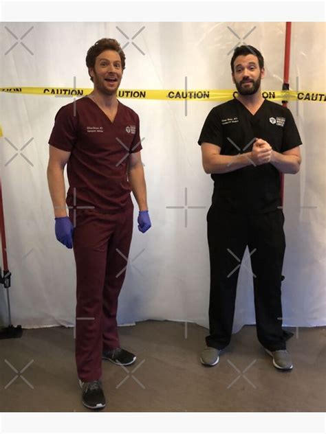 Dr Connor Rhodes And Dr Will Halstead Chicago Med One Chicago