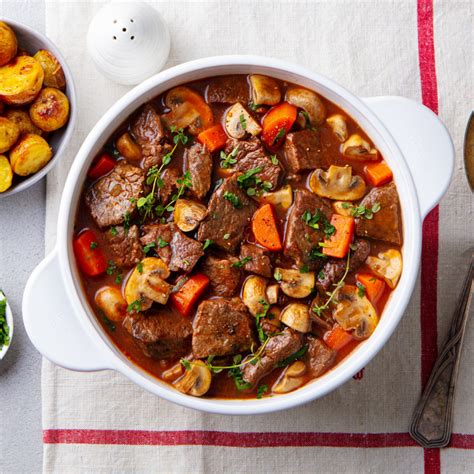 Brais De B Uf Au Cognac Et Champignons L Gumes Verts Antoine Ca