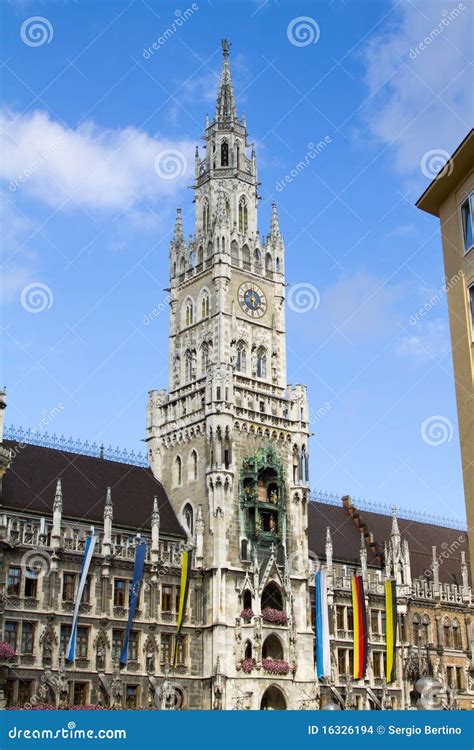 Munich New Town Hall Stock Photo Image Of Hall Historical 16326194