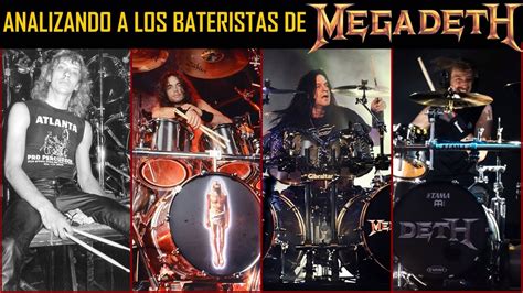 Quien Fue El Mejor Baterista De Megadeth Este Es Mi Podio Youtube