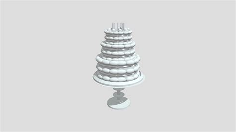 Cake 3d Model By Rrodas 4e46d7b Sketchfab