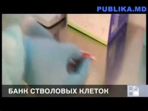 Стволовые клетки из пуповины, криобанк - YouTube