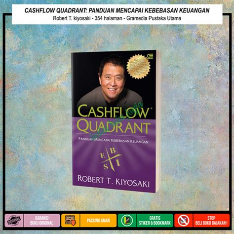 Jual Buku Rich Dads Cashflow Quadrant Robert T Kiyosaki Kab