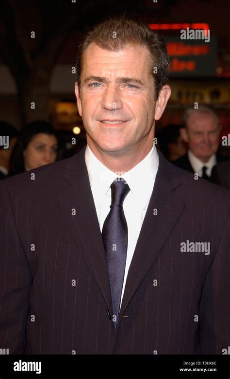 Los Angeles Ca February Actor Mel Gibson At The World