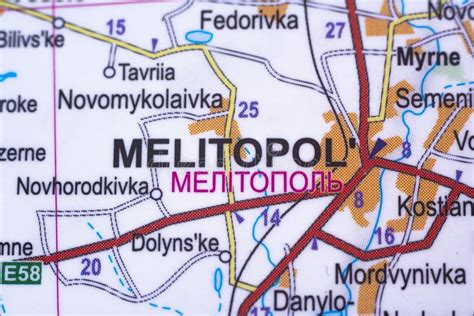 Melitopol a City in War-torn Ukraine Stock Photo - Image of isolated ...