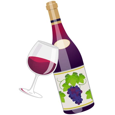 商用フリーイラスト11月ボジョレーヌーボーワイン赤ボトル＆グラス02反転beaujolais Nouveau 商用okフリー素材集「ナイスなイラスト」