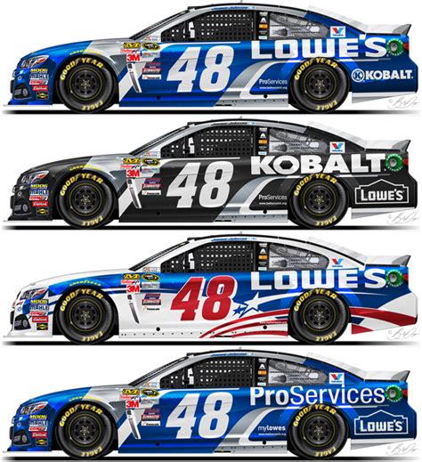 Graphic Design graduate with passion for NASCAR designs Jimmie Johnson ...