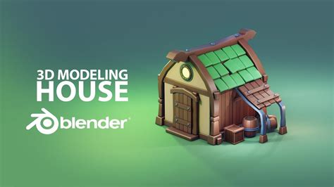 3D Modeling Lowpoly HUT BLENDER 3 0 YouTube