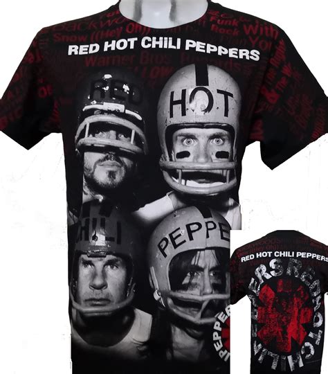 Red Hot Chili Peppers T Shirt Size XL All Over Print