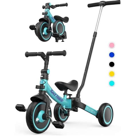 Tricycle En Pour Tout Petits Avec Poign E De Direction Pour