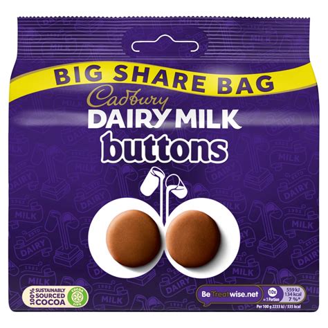 Cadbury Dairy Milk Buttons Sharebag G Co Op