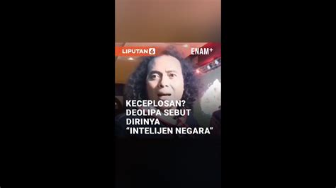 Heboh Deolipa Yumara Sebut Dirinya Intelijen Negara Shorts Youtube