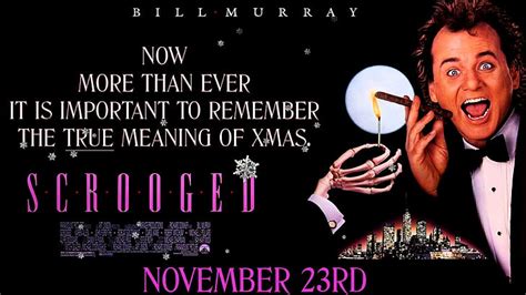 HD wallpaper: christmas, comedy, poster, scrooged | Wallpaper Flare