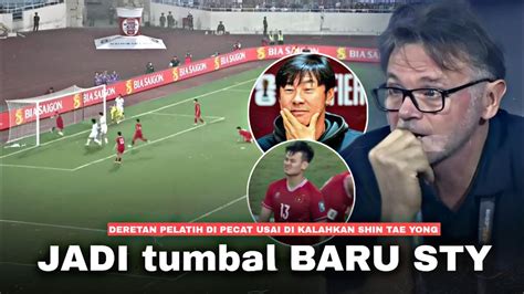 Tumbal Proyek STY Deretan Pelatih Top Yang Di Pecat Gara Gara Di