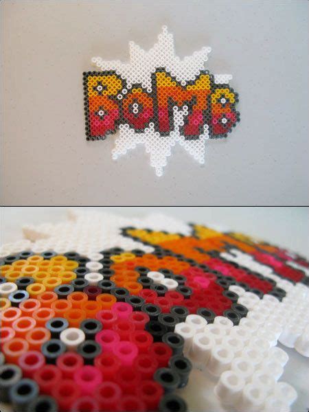 Bomb Refrence Perler Bead Mario Perler Beads Beads