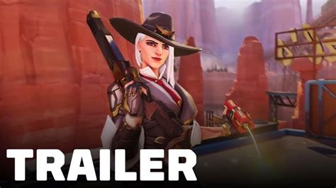 Overwatch Ashe Character Reveal Blizzcon Overwatch Overwatch