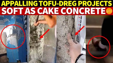 Chinas Appalling Tofu Dreg Projects Hand Crushable Concrete In Load