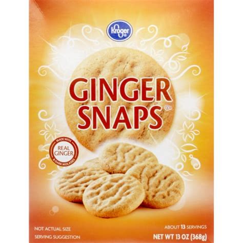 Kroger® Ginger Snaps Cookies, 13 oz - Kroger