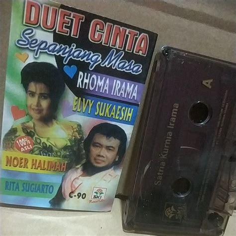 Jual Kaset Pita Rhoma Irama Duet Cinta Sepanjang Masa Shopee Indonesia