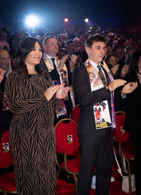 Photo Louis Ducruet Et Sa Femme Marie Enceinte Remise Des Prix