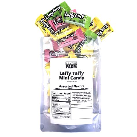 Airmont Farm Laffy Taffy Mini Candy 12 Lbs Assorted Banana Cherry