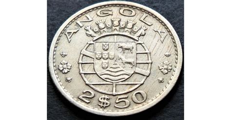 Moneda Exotica Escudos Angola Anul Cod Africa