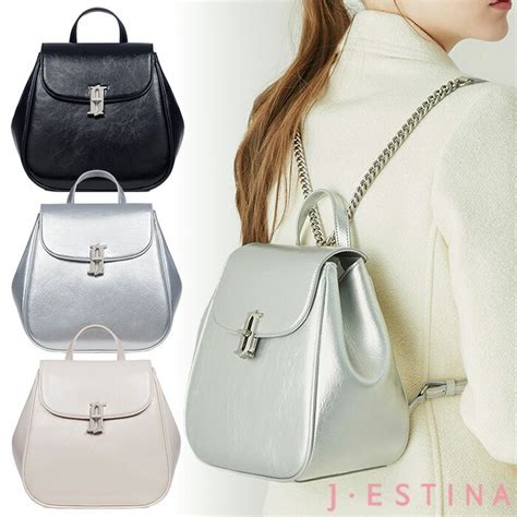 正規品 J ESTINA リュック バッグ ALI SM Backpack 鞄 バックパック ミニリュック レディース シンプル ロゴ