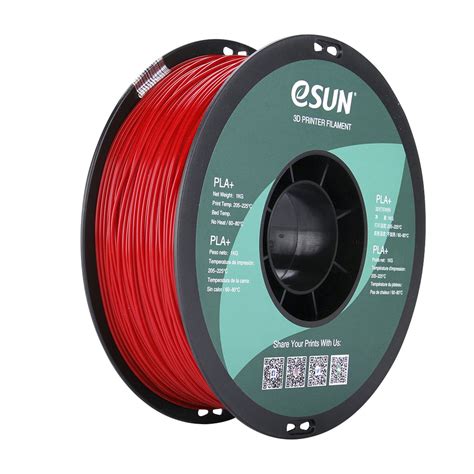 Mm Fire Engine Red Esun Pla Filament Kg Roll Jaycar Australia