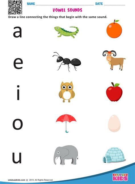 Long Vowel Sound Activities