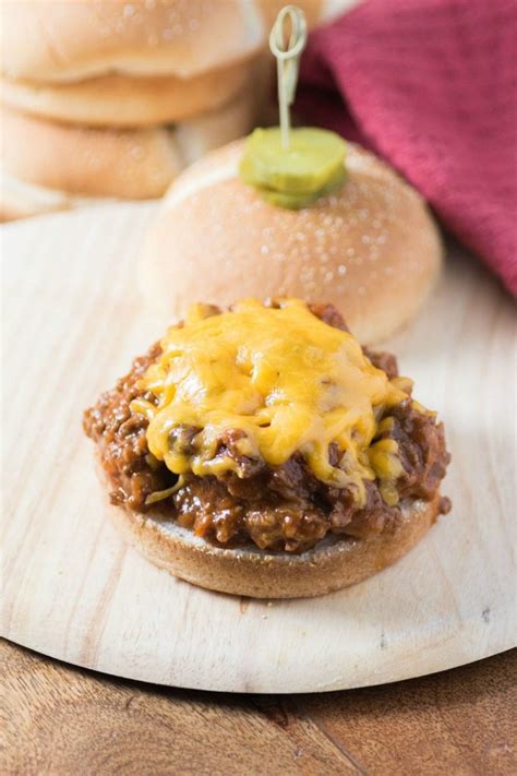 Easy Slow Cooker Sloppy Joe Honest Cooking