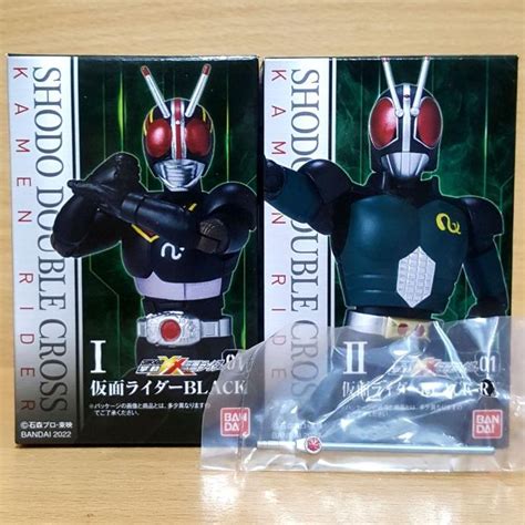 Jual Shodo Xx Kamen Rider 01 Showa Black And Black Rx Revolcane Set Shopee Indonesia