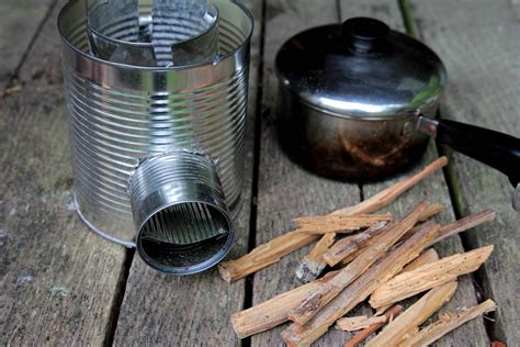 Rocket Stove 11 Log Cabin Cooking