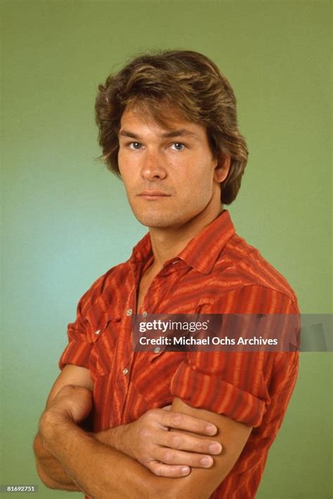 Actor And Dancer Patrick Swayze Poses For A Portrait On July 27 1982