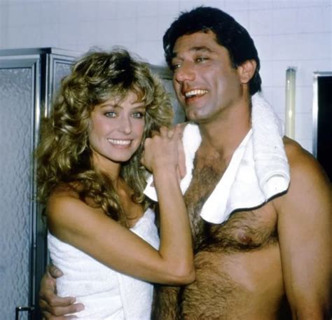 Farrah Fawcett And Joe Namath Filming A Commercial In 1981 Farrah Fawcett Joe Namath Heartthrob