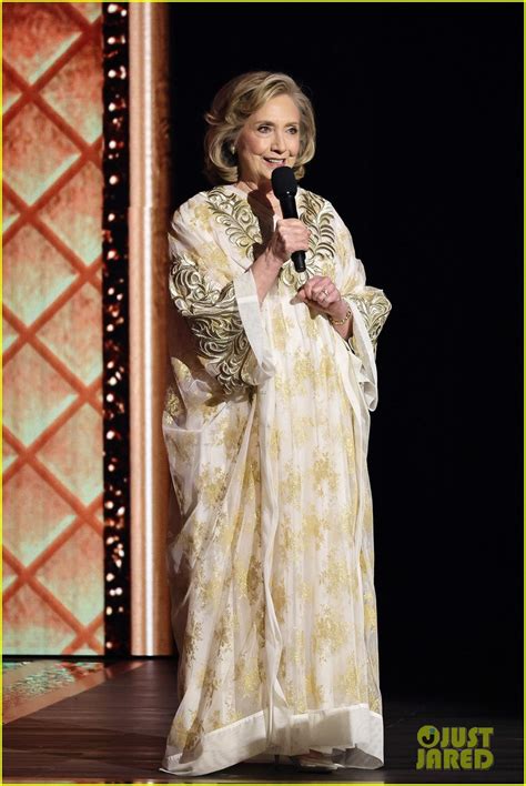 Suffs Producer Hillary Clinton Supports Cast During Tony Awards