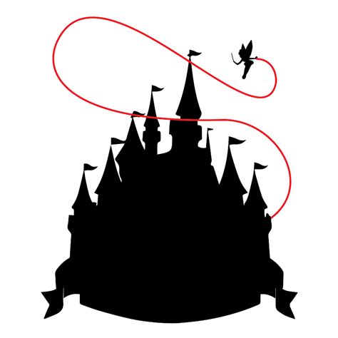 Disney Castle Silhouette