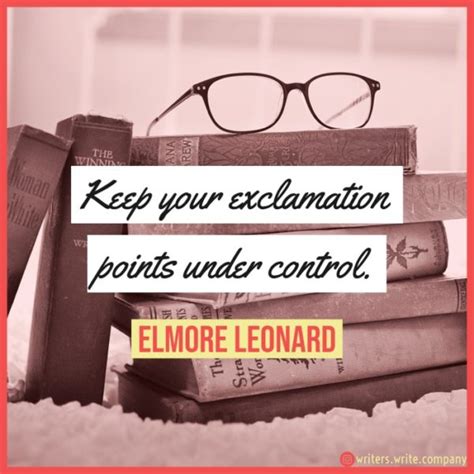 Quotable – Elmore Leonard - Writers Write