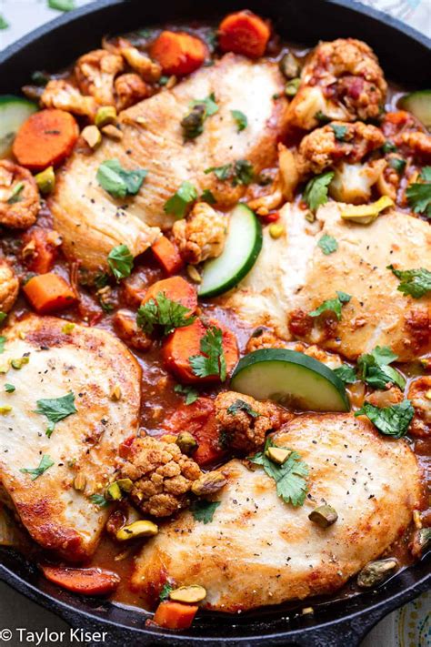 Moroccan Chicken Skillet Paleo30 Mins Food Faith Fitness