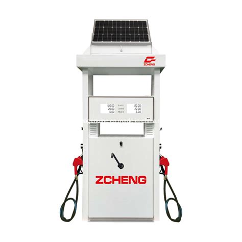 Zcheng Zva Fuel Nozzle Solar Panel Manual Handle Petrol Station Pump