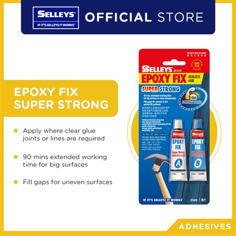 Buy Epoxy Fix Super Steel Online At Selleys Singapore