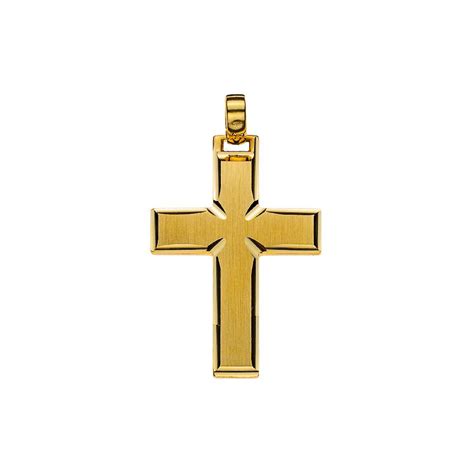 Balken Kreuz Gelbgold X Mm Schmuck Online Kaufen